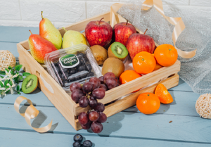 Exotic fruits selection